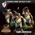 Ogre Cannoneers | Miniatures by Crippled God Foundry | Resin Mini For Tabletop Gaming, D&D, Pathfinder, and Painting | Assembled and Primed - Brush and Battle