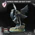 Herald of Judgement | Miniature by Crippled God Foundry | Resin Mini For Tabletop Gaming, D&D, Pathfinder, Painting | Assembled and Primed - Brush and Battle