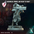 Krigere (1-5) | Miniatures by Archvillain Games | Resin Mini for Tabletop Gaming, D&D, Wargaming, Painting | Assembled and Primed - Brush and Battle