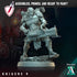 Krigere (6-11) | Miniatures by Archvillain Games | Resin Mini for Tabletop Gaming, D&D, Wargaming, Painting | Assembled and Primed - Brush and Battle