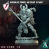 Krigere (6-11) | Miniatures by Archvillain Games | Resin Mini for Tabletop Gaming, D&D, Wargaming, Painting | Assembled and Primed - Brush and Battle