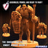 Omega Battle Knight Armor Golem C | Miniature by Papsikels | Resin Mini For Tabletop RPGs, Wargaming, and Painting | Assembled and Primed - Brush and Battle