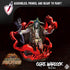 Ogre Blood Warlock | Miniature by Crippled God Foundry | Resin Mini For Tabletop Gaming, D&D, Pathfinder, Painting | Assembled and Primed - Brush and Battle