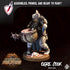 Ogre Cook | Miniature by Crippled God Foundry | Resin Mini For Tabletop Gaming, D&D, Pathfinder, and Painting | Assembled and Primed - Brush and Battle