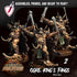 Ogre King's Fangs | Miniatures by Crippled God Foundry | Resin Mini For Tabletop Gaming, D&D, Pathfinder, Painting | Assembled and Primed - Brush and Battle