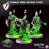 Wraiths | Miniatures by Crippled God Foundry | Resin Mini For Tabletop Gaming, D&D, Pathfinder, and Painting | Assembled and Primed - Brush and Battle