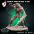 Templars of Ruin | Miniatures by Mammoth Factory | Resin Mini For Tabletop Gaming, D&D, Pathfinder, and Painting | Assembled and Primed - Brush and Battle