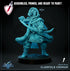 Clanfolk | Miniatures by Mammoth Factory | Resin Mini For Tabletop Gaming, D&D, Pathfinder, and Painting | Assembled and Primed