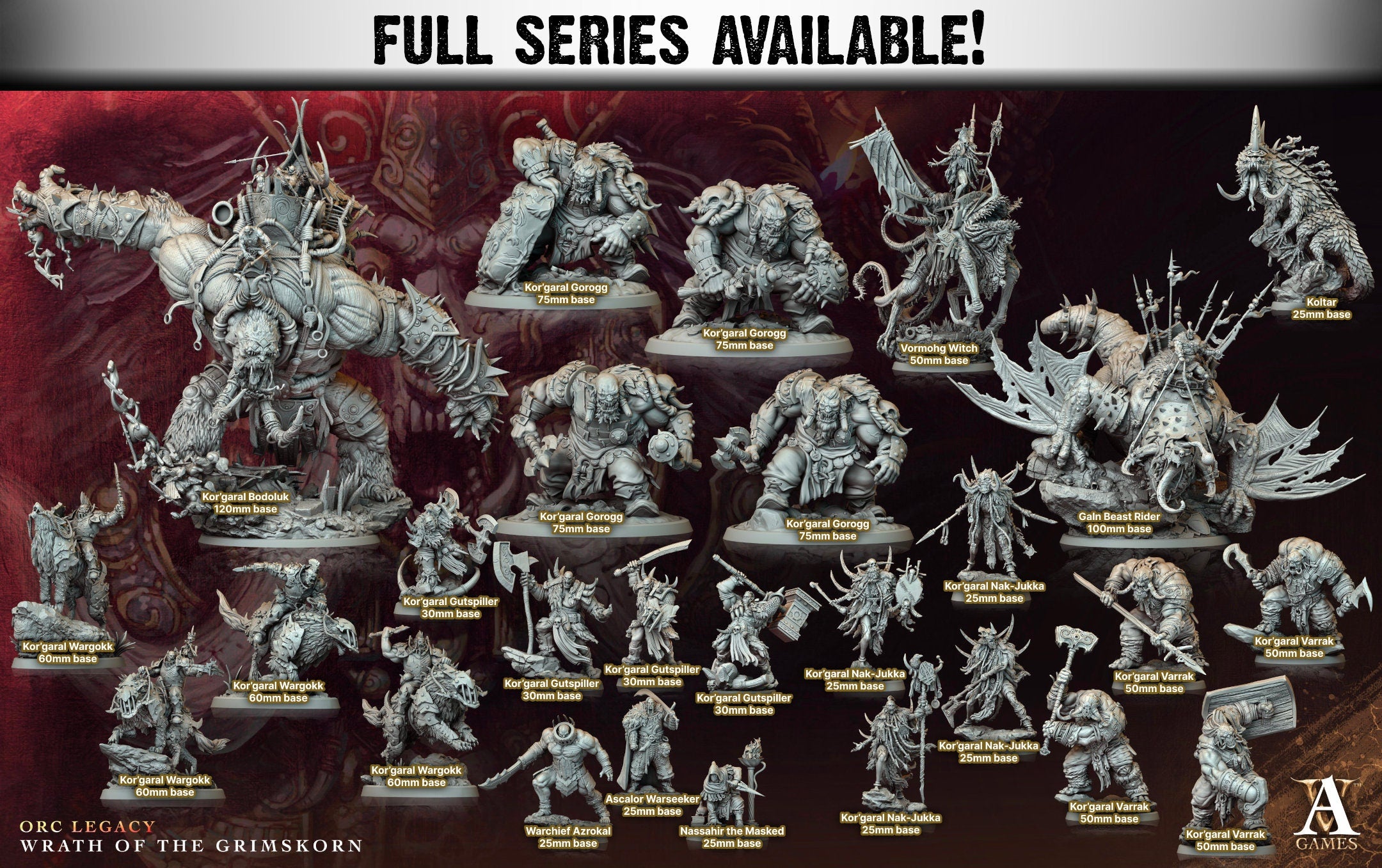 Ascalor Warseeker | Miniature By Archvillain Games | For Tabletop Gaming, D&D, Pathfinder, And Painting | Assembled And Primed - Brush and Battle