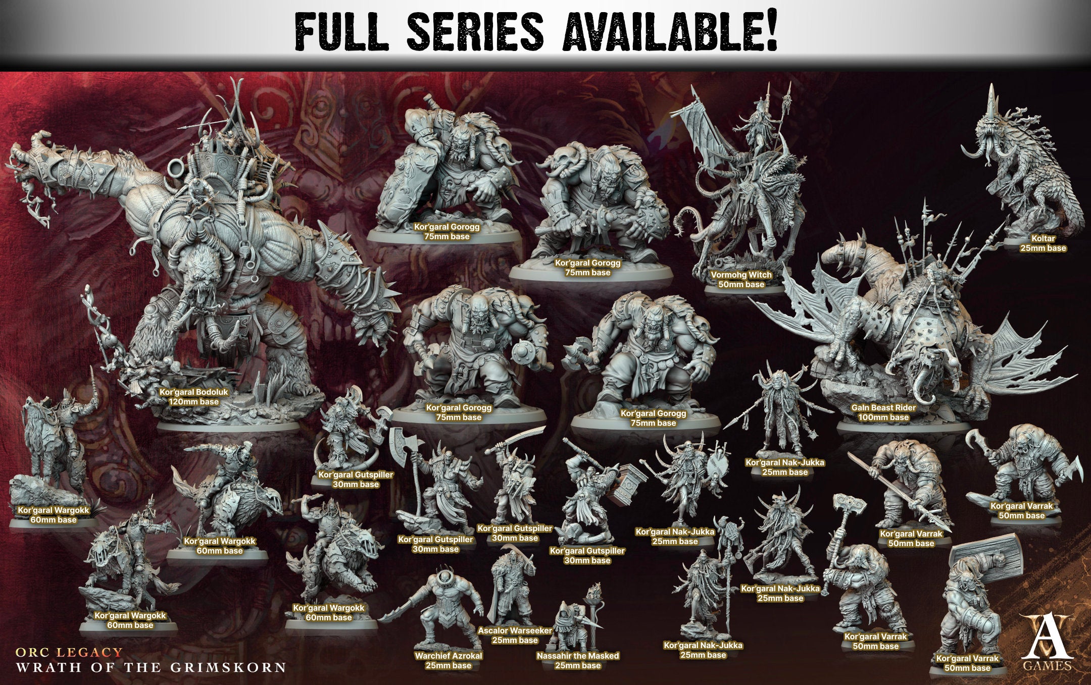 Galn Beast Rider | (Massive) Miniature By Archvillain Games | For Tabletop Gaming, D&D, Pathfinder, Painting | Assembled And Primed - Brush and Battle