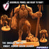 Omega Battle Knight Armor Golem Leader | Miniature by Papsikels | Resin Mini For Tabletop RPGs, Wargaming, Painting | Assembled and Primed - Brush and Battle