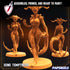 Xeno Temptress | Miniature by Papsikels | Resin Mini For Tabletop RPGs, Wargaming, and Painting | Assembled and Primed - Brush and Battle