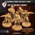 Draxi Specialists | Miniatures By Dragon Trappers Lodge | For Tabletop Gaming, D&D, Pathfinder, Painting | Assembled And Primed - Brush and Battle