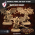 Wyrmblood Annihilators | Miniatures By Dragon Trappers Lodge | For Tabletop Gaming, D&D, Pathfinder, Painting | Assembled And Primed - Brush and Battle