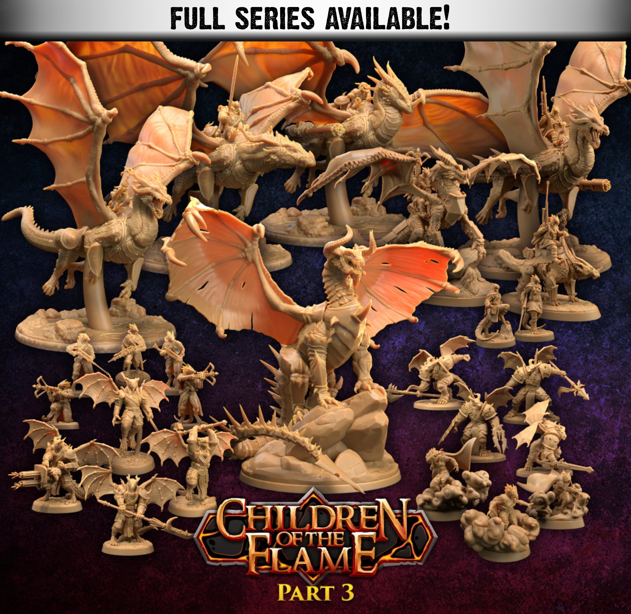 Tevrond The Devastator | (Massive) Miniature By Dragon Trappers Lodge | For Tabletop Gaming, D&D, Pathfinder, Painting | Assembled And Primed - Brush and Battle