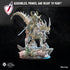 Ashura The Destroyer | (Massive) Miniature By Lost Kingdom | For Tabletop Gaming, D&D, Pathfinder, Wargames, Painting | Assembled And Primed - Brush and Battle