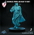 Clanfolk | Miniatures by Mammoth Factory | Resin Mini For Tabletop Gaming, D&D, Pathfinder, and Painting | Assembled and Primed