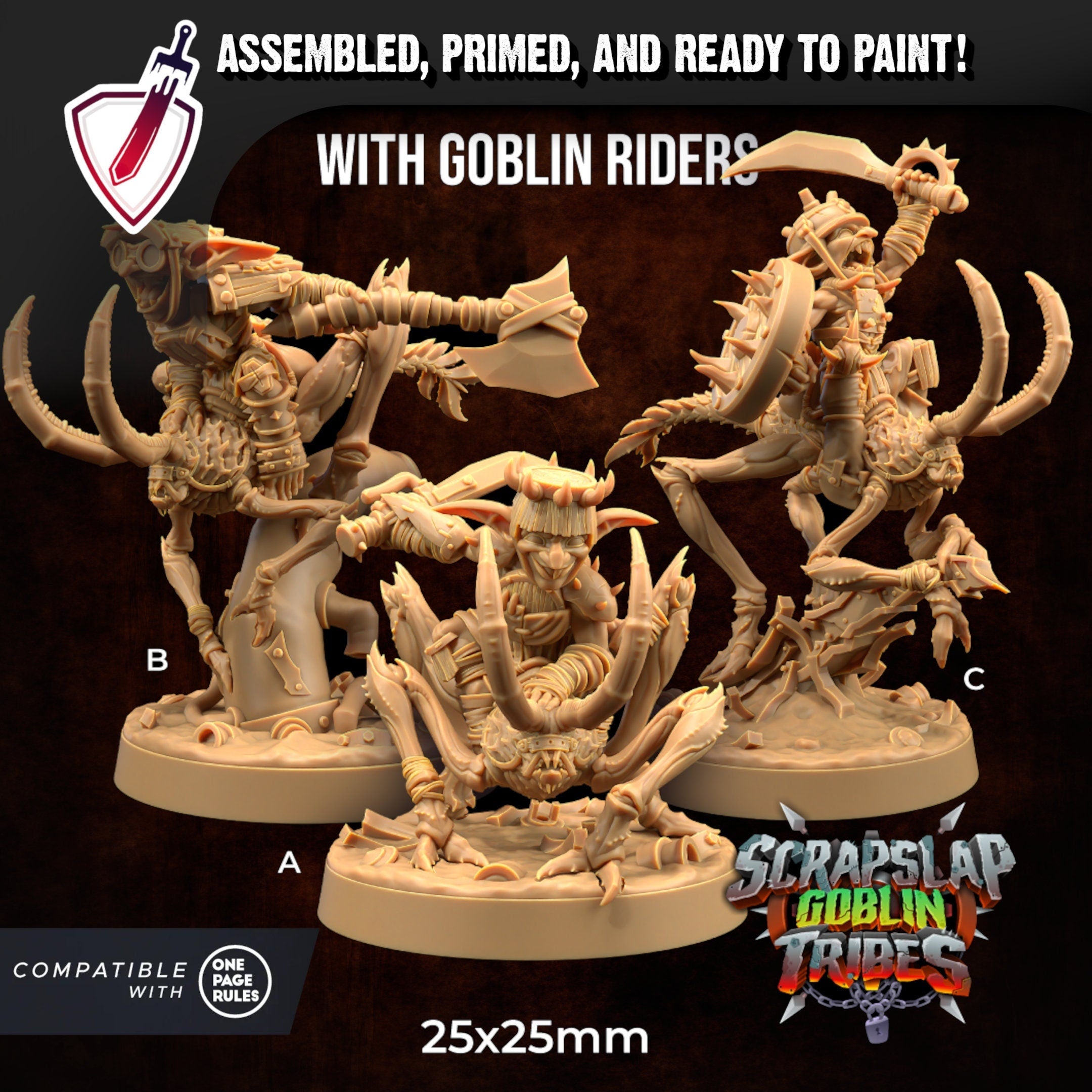 Rust Monster | Miniatures By Dragon Trappers Lodge | For Tabletop Gaming, D&D, Pathfinder, Painting | Assembled And Primed - Brush and Battle