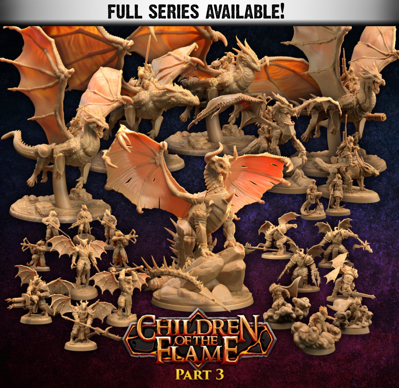 Draxi Specialists | Miniatures By Dragon Trappers Lodge | For Tabletop Gaming, D&D, Pathfinder, Painting | Assembled And Primed - Brush and Battle