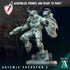Artemis Predators | Miniatures By Archvillain Games | For Tabletop Gaming, D&D, Wargaming, And Painting | Assembled And Primed - Brush and Battle