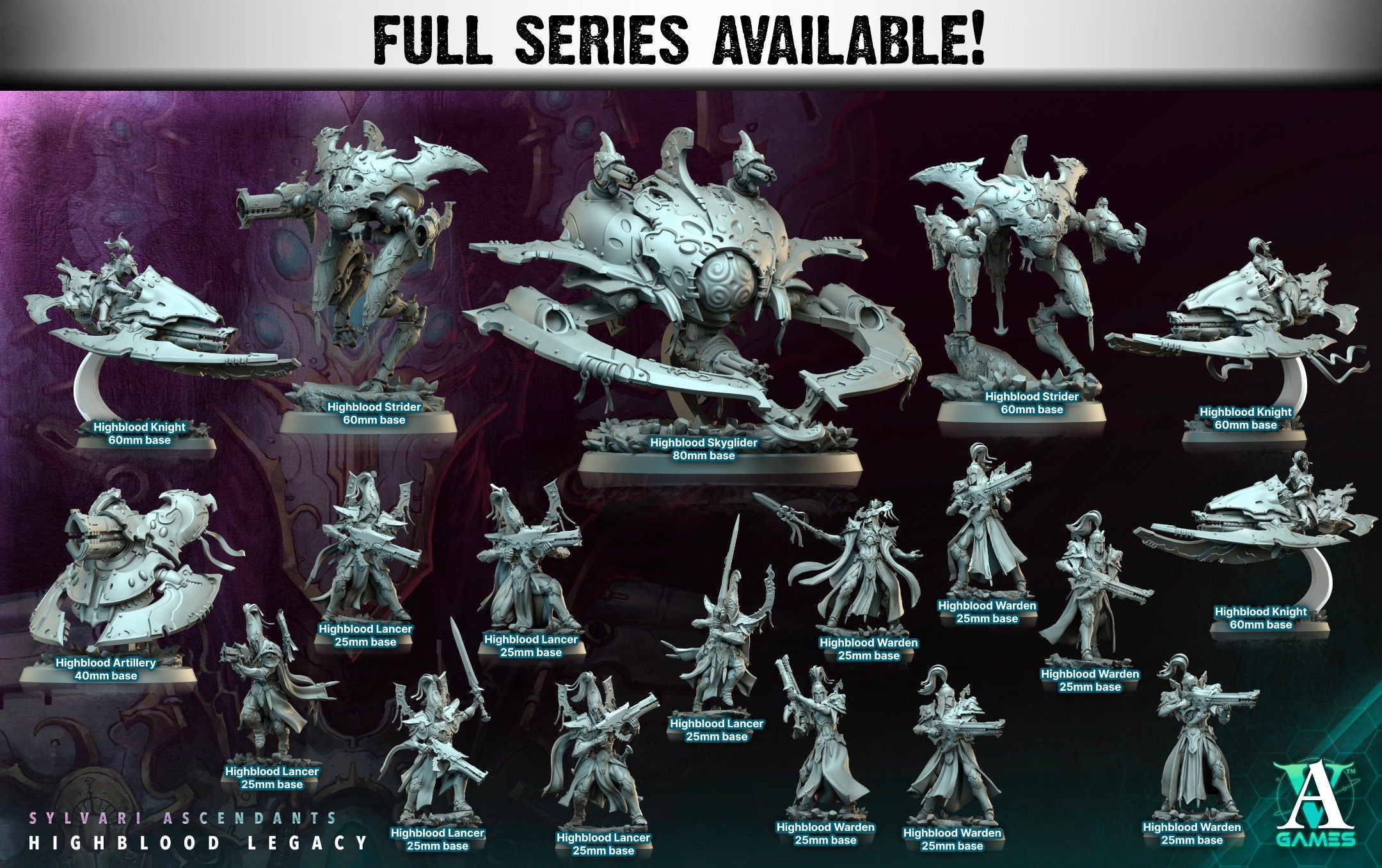 Highblood Artillery | Miniature By Archvillain Games | For Tabletop Gaming, D&D, Wargaming, And Painting | Assembled And Primed - Brush and Battle