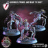 Arachnobreeds | Miniatures By Crippled God Foundry | For Tabletop Gaming, D&D, Pathfinder, And Painting | Assembled And Primed - Brush and Battle