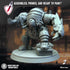 Irondoom | (Large) Miniatures by Immaterium God | Resin Mini for Tabletop Gaming, D&D, Wargaming, and Painting | Assembled and Primed