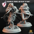 Dragonborn Assassin - Umbrascale | Miniature by DM Stash | Resin Mini For Tabletop Gaming, D&D, Pathfinder, Painting | Assembled and Primed
