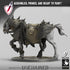 Unchained Horses | By Rescale Miniatures | Resin Mini for Tabletop Wargames, RPGs, and Painting | Assembled and Primed