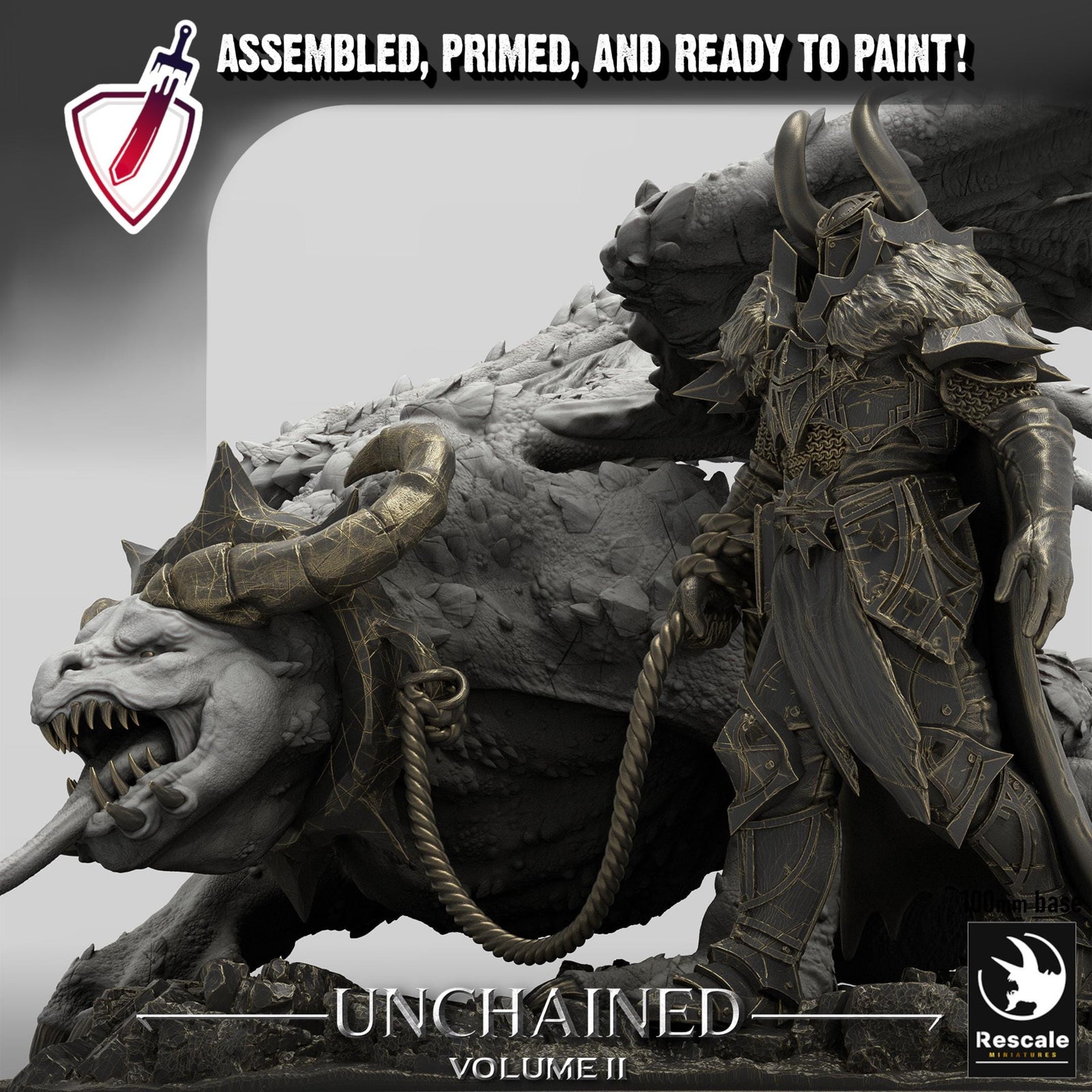Grogbann on a Walk | By Rescale Miniatures | Resin Mini for Tabletop Wargames, RPGs, and Painting | Assembled and Primed