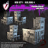 Neo City Building 4 | By Dark Realms | Cyberpunk Building Terrain With Interior | Great For Any Tabletop Wargame Or RPG! - Brush and Battle