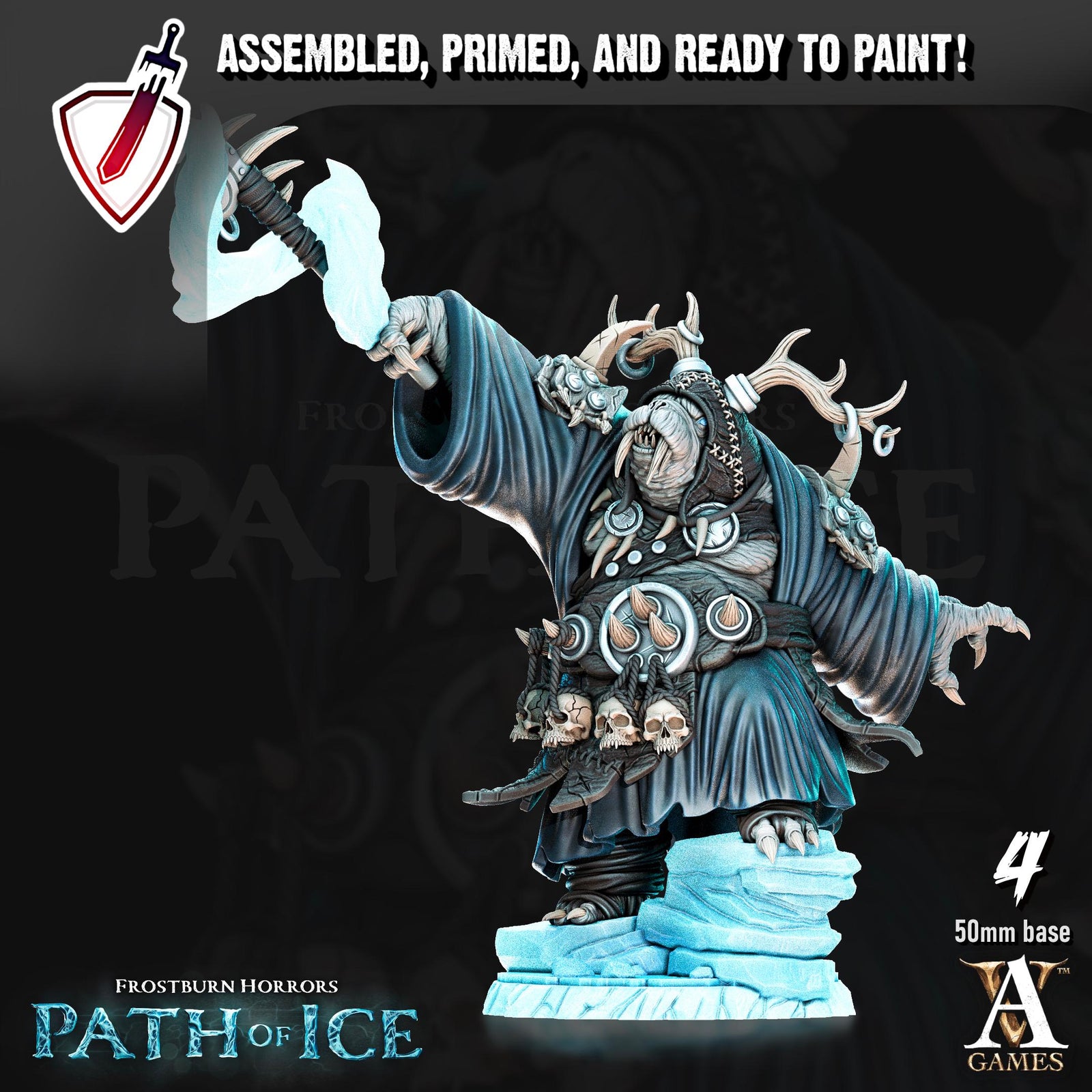 Odoben Doomseekers | Miniatures by Archvillain Games | Resin Mini for Tabletop Gaming, D&D, Pathfinder, and Painting | Assembled and Primed