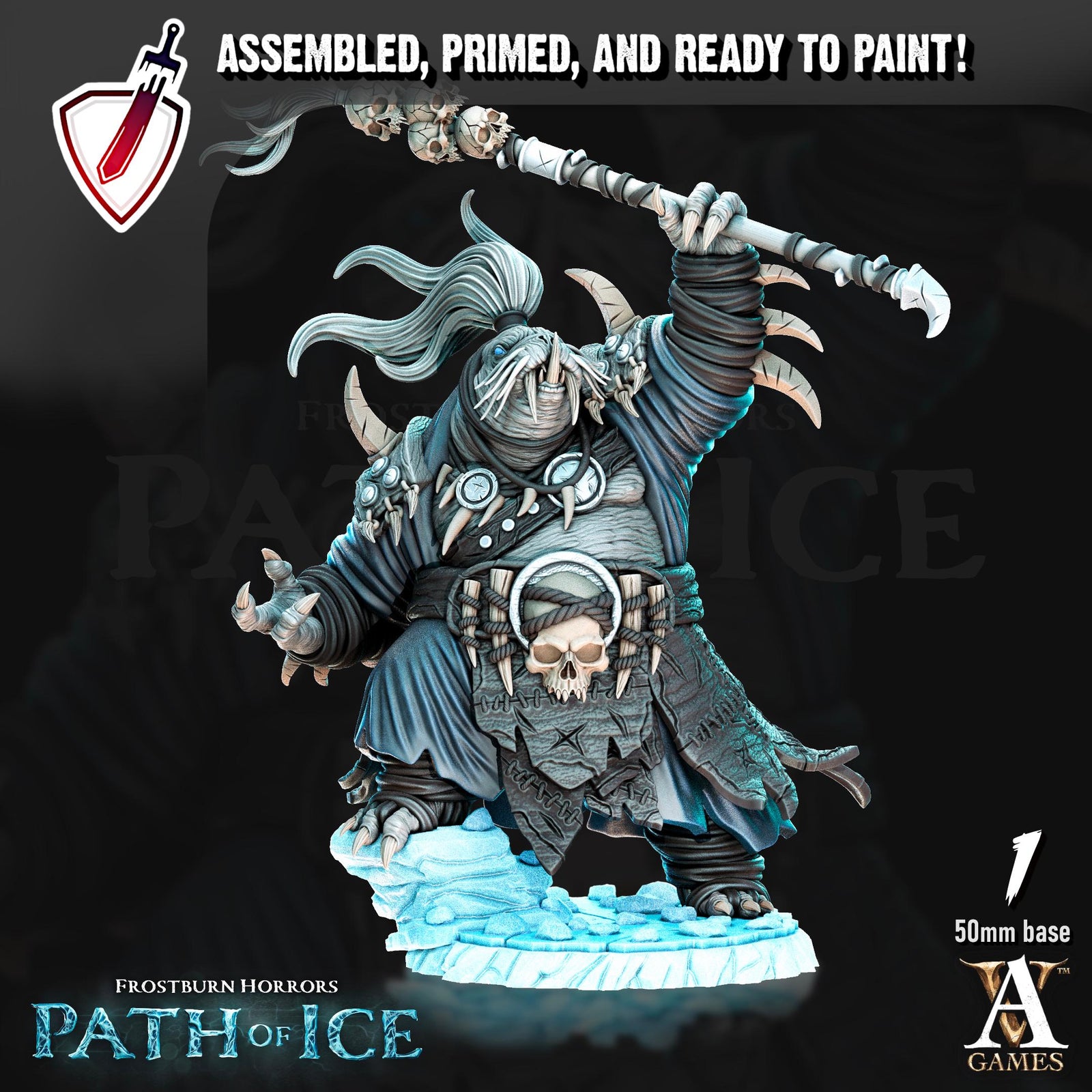 Odoben Doomseekers | Miniatures by Archvillain Games | Resin Mini for Tabletop Gaming, D&D, Pathfinder, and Painting | Assembled and Primed