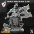 Anubian Brutes | Miniatures by Archvillain Games | Resin Mini For Tabletop Gaming, D&D, Pathfinder, and Painting | Assembled and Primed