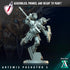 Artemis Predators | Miniatures By Archvillain Games | For Tabletop Gaming, D&D, Wargaming, And Painting | Assembled And Primed - Brush and Battle