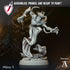 Alijany | Miniatures By Archvillain Games | For Tabletop Gaming, D&D, Pathfinder, And Painting | Assembled And Primed - Brush and Battle