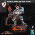 Armari Heavy Infantry | Miniatures by Archvillain Games | Resin Mini for Tabletop Gaming, D&D, Wargaming, Painting | Assembled and Primed