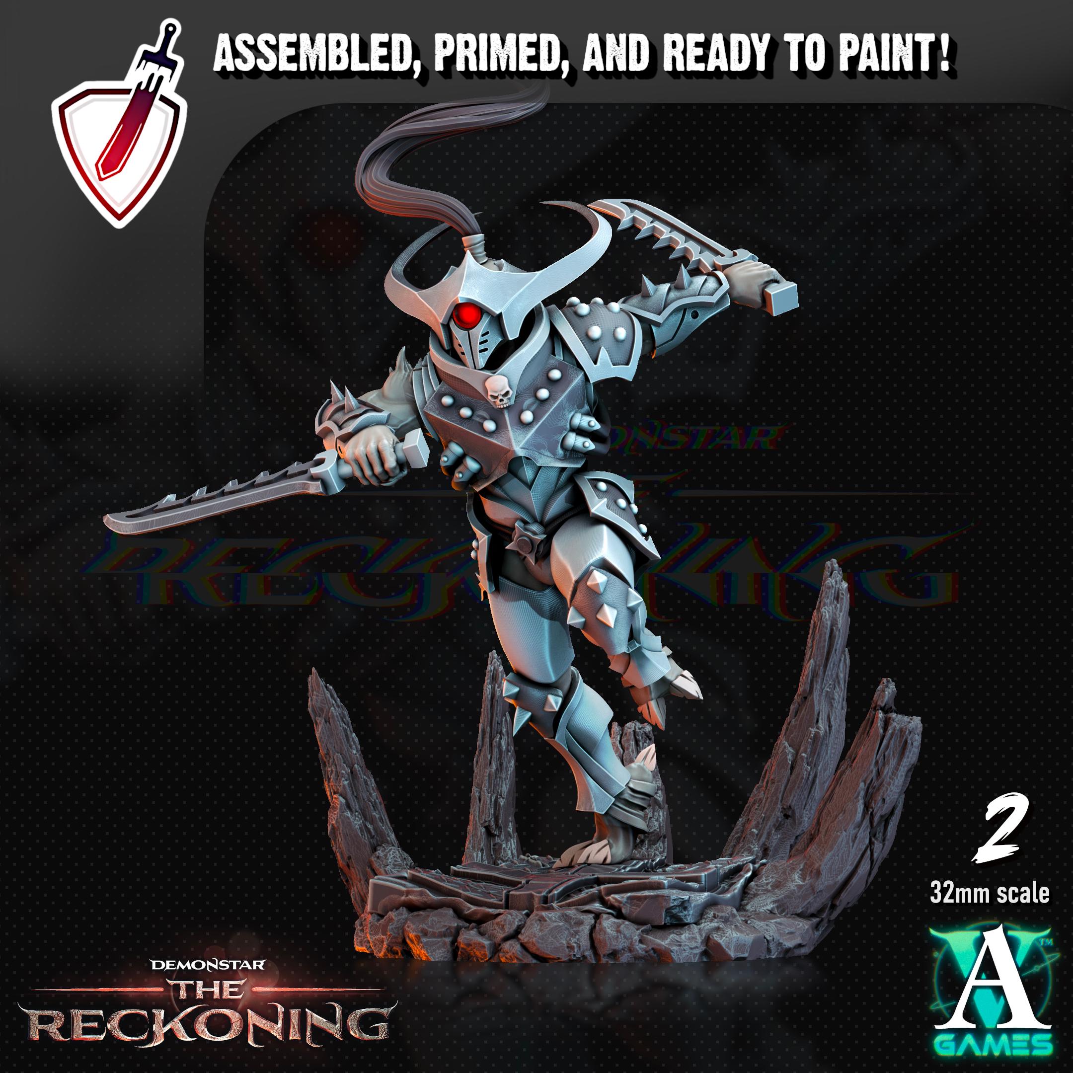 Armari Light Infantry | Miniatures by Archvillain Games | Resin Mini for Tabletop Gaming, D&D, Wargaming, Painting | Assembled and Primed