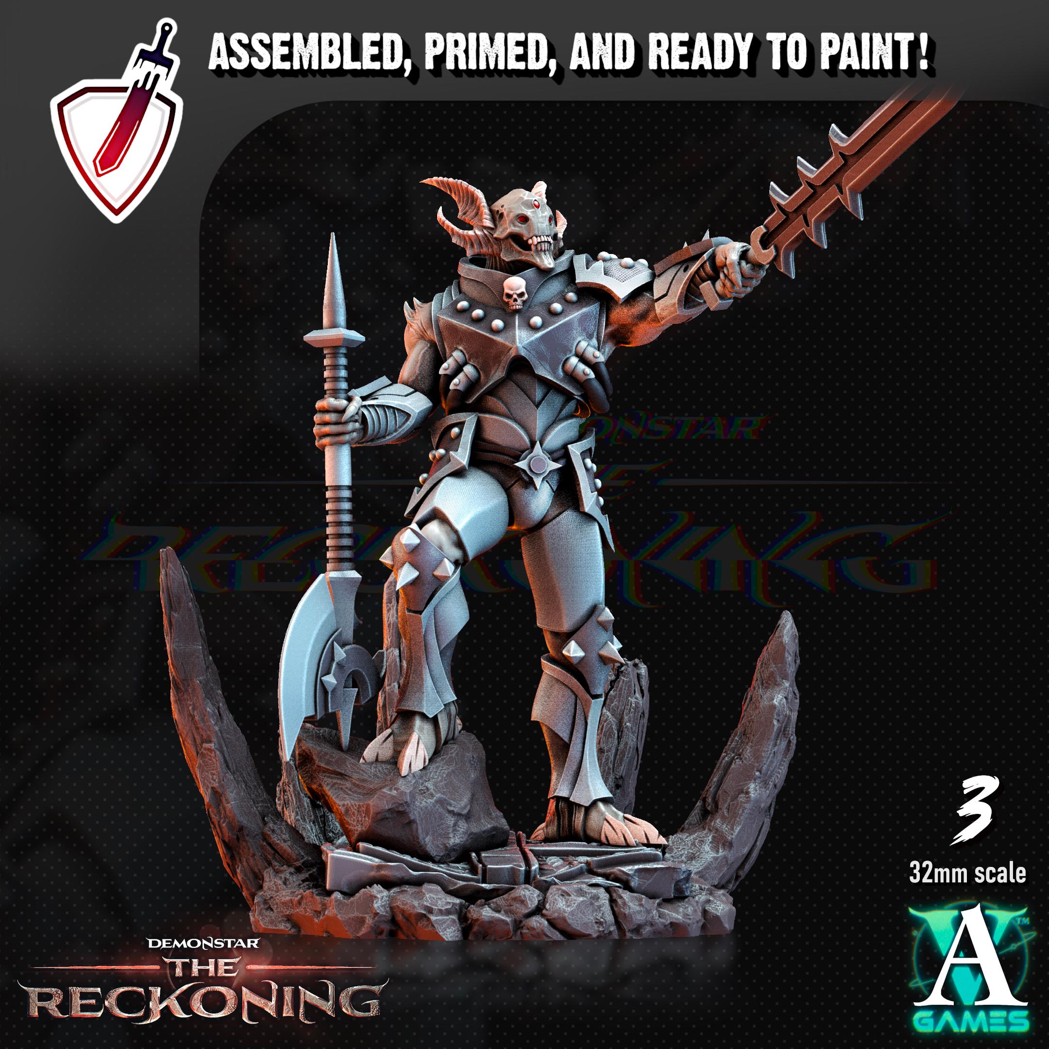 Armari Light Infantry | Miniatures by Archvillain Games | Resin Mini for Tabletop Gaming, D&D, Wargaming, Painting | Assembled and Primed