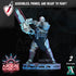 Arderite Light Infantry | Miniatures by Archvillain Games | Resin Mini for Tabletop Gaming, D&D, Wargaming, Painting | Assembled and Primed