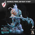 Shakarkha Seadevils | Miniatures by Archvillain Games | Resin mini for tabletop gaming, D&D, Pathfinder, painting | Assembled and Primed