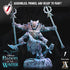 Shakarkha Tidebringers | Miniatures by Archvillain Games | Resin mini for tabletop gaming, D&D, Pathfinder, painting | Assembled and Primed