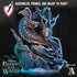 Vaiakvo the Sea Dragon | (Massive) Miniature by Archvillain Games | mini for tabletop gaming, D&D, Pathfinder, painting | Assembled + Primed