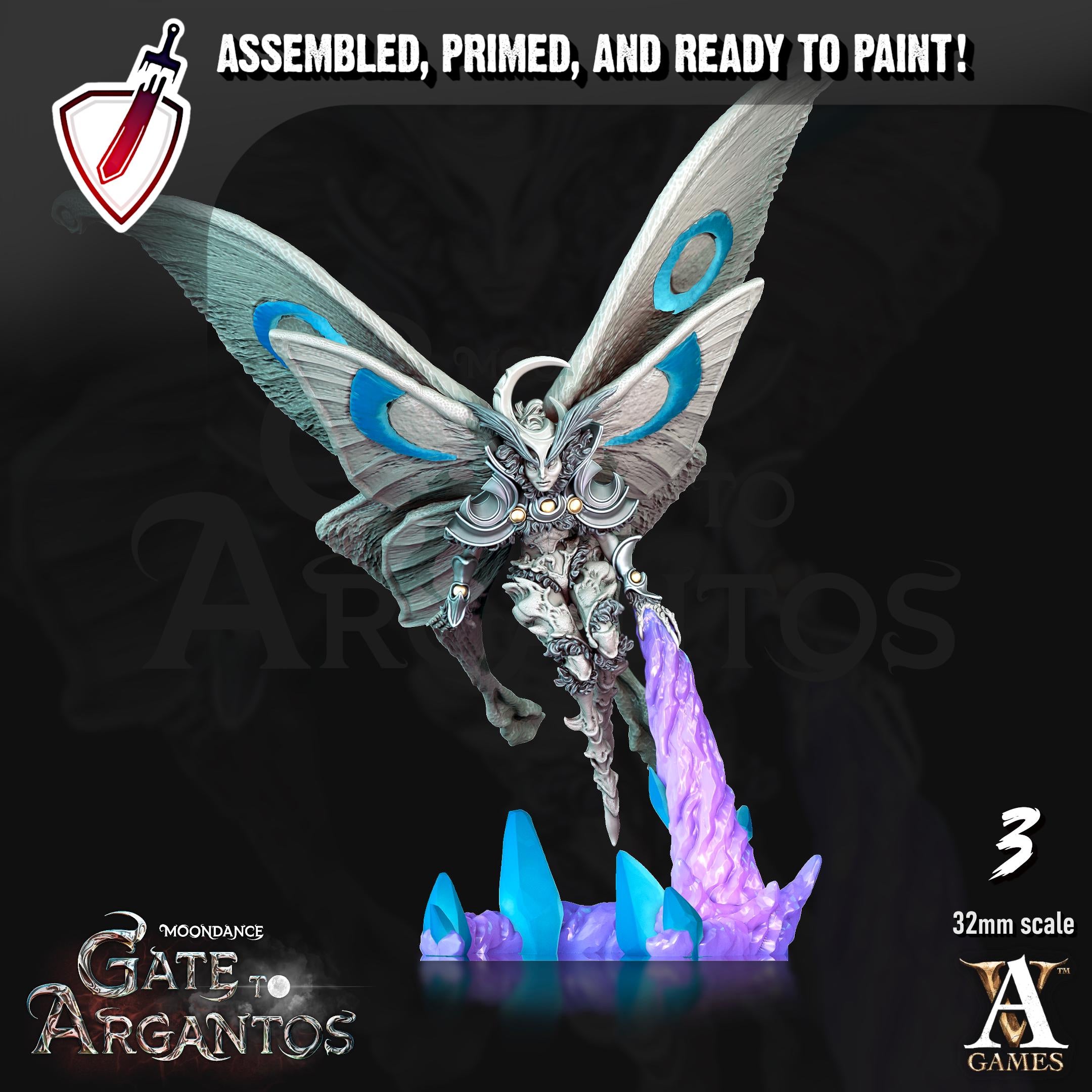 Luminae | Archvillain Games | Miniature | RESIN | Tabletop | RPG | Gaming | D&D | Pathfinder | Fully Assembled and Primed
