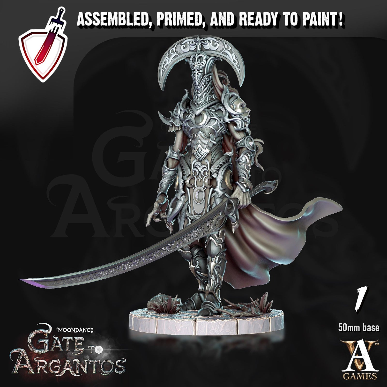 Panselenoi | Archvillain Games | Miniature | RESIN | Tabletop | RPG | Gaming | D&D | Pathfinder | Fully Assembled and Primed