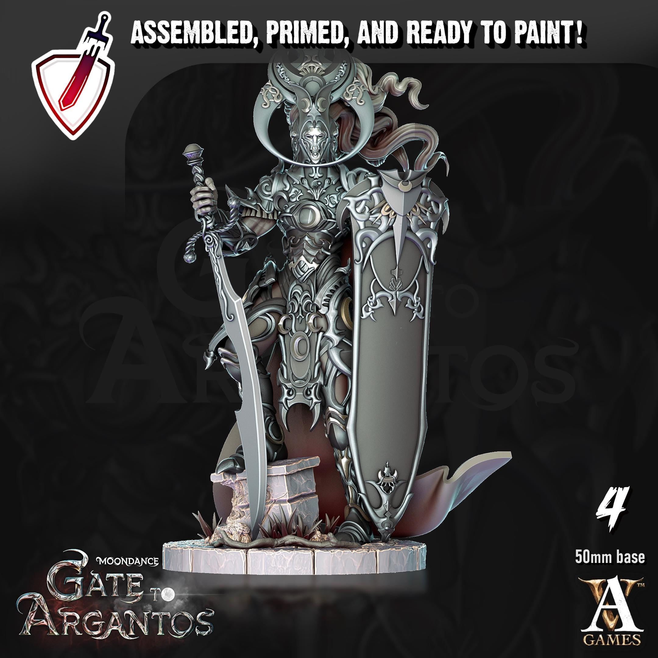 Panselenoi | Archvillain Games | Miniature | RESIN | Tabletop | RPG | Gaming | D&D | Pathfinder | Fully Assembled and Primed