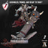 Sohei Ire | Miniatures by Archvillain Games | Resin mini for tabletop gaming, D&D, Pathfinder, and painting | Assembled and Primed