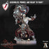 Sohei Ire | Miniatures by Archvillain Games | Resin mini for tabletop gaming, D&D, Pathfinder, and painting | Assembled and Primed