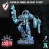 Arderite Sentinels | (Large) Miniatures by Archvillain Games | For Tabletop Gaming, D&D, Wargaming, and Painting | Assembled and Primed