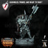 Gorkal Blessed Champions | Miniature by Archvillain Games | Resin mini for tabletop gaming, D&D, Pathfinder, painting | Assembled and Primed
